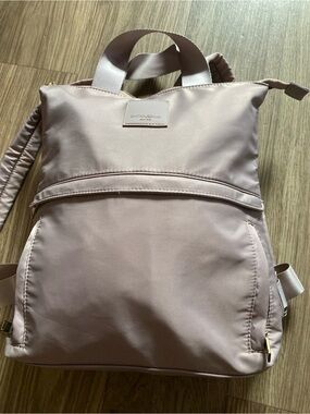 Cynthia Rowley Blush Pink Nylon Backpack Mini Travel Bag